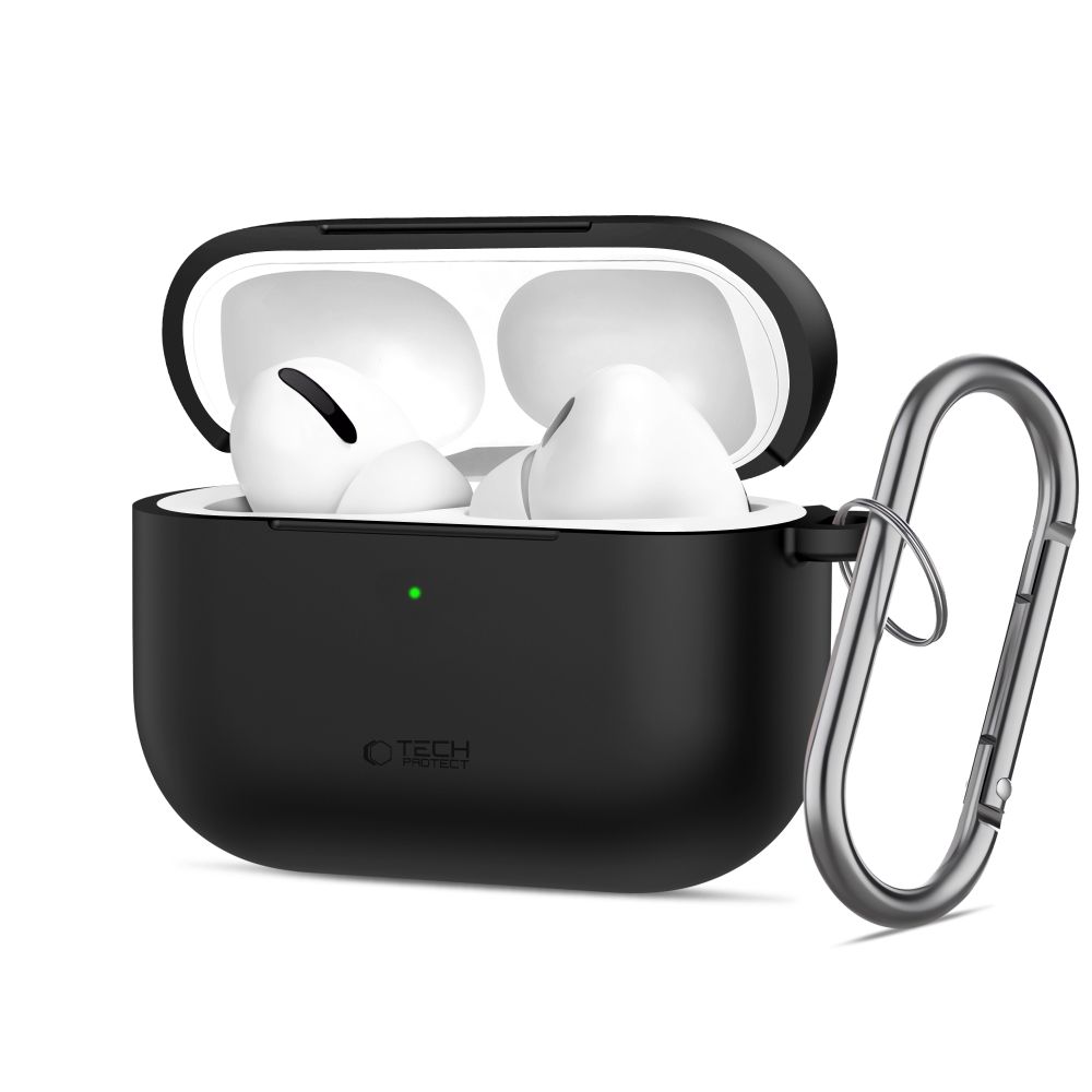 Tech-Protect Silicone Hook Apple Black Kryt AirPods Pro 3