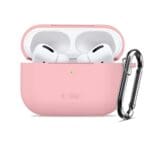 Tech-Protect Silicone Hook Apple Dusty Pink Kryt AirPods Pro 3