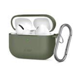 Tech-Protect Silicone Hook Apple Olive Green Kryt AirPods Pro 3