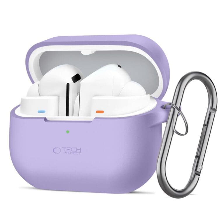 Tech-Protect Silicone Hook Lavender Kryt Samsung Galaxy Buds 3 Fe/3/3 Pro
