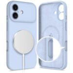 Tech-Protect Silicone MagSafe Mist Blue Kryt iPhone 17