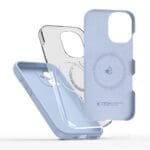 Tech-Protect Silicone MagSafe Mist Blue Kryt iPhone 17