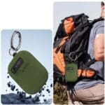 Tech-Protect Slim Hook Apple Olive Green Kryt AirPods Pro 3