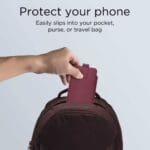 Tech-Protect Sm65 Universal Phone Pouch 6.0-6.9 Inch Mulberry