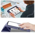 Tech-Protect Smartcase Navy Kryt Samsung Galaxy Tab A11 8.7 X133/X135/A9 8.7 X110/X115