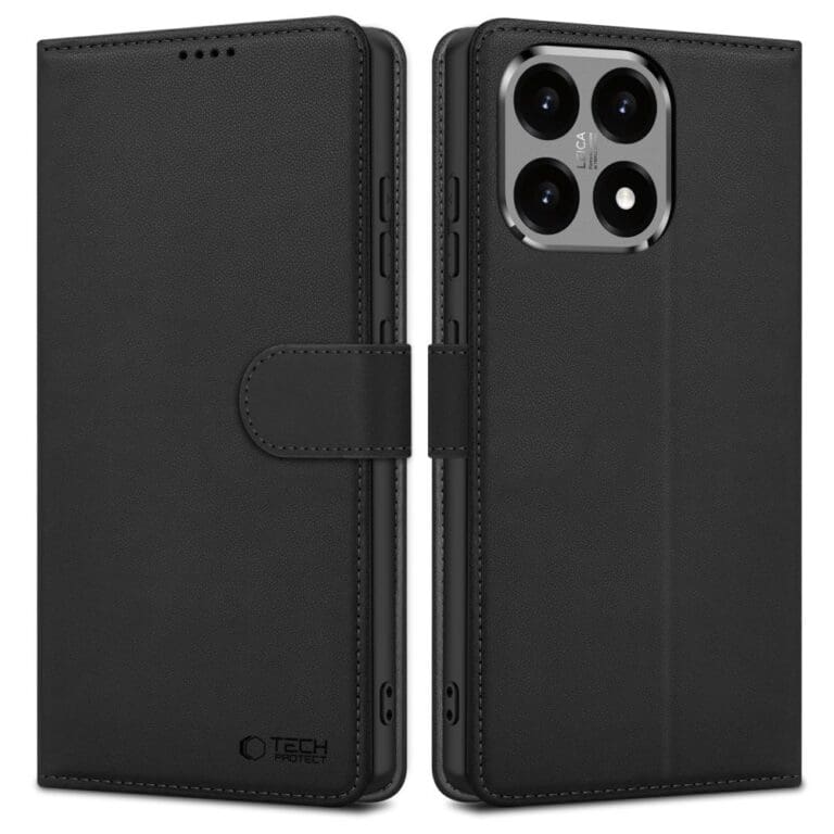 Tech-Protect Wallet Black Kryt Xiaomi 15T