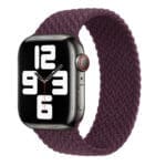 Apple Braided Strap Solo Ml623Zm/A SE/11/10/9/8/7/6/5/4/3/Ultra 1/2/3 (44/45/46/49mm) Size 8 Dark Cherry Oryginalna Plomba