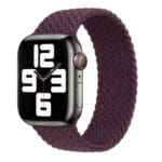Apple Braided Strap Solo Ml633Zm/A SE/11/10/9/8/7/6/5/4/3/Ultra 1/2/3 (44/45/46/49mm) Size 9 Dark Cherry Oryginalna Plomba