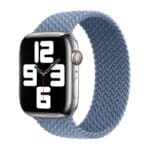 Apple Braided Strap Solo Mpc03Zm/A SE/11/10/9/8/7/6/5/4/3/Ultra 1/2/3 (44/45/46/49mm) Slate Blue Size 4 Original Seal