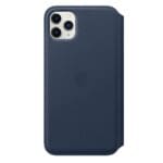 Apple Leather Folio Deep Sea Blue My1P2Zm/A Original Seal Kryt iPhone 11 Pro Max