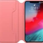 Apple Leather Folio Mrx62Zm/A Peony Pink Original Seal Kryt iPhone 11/XS Max