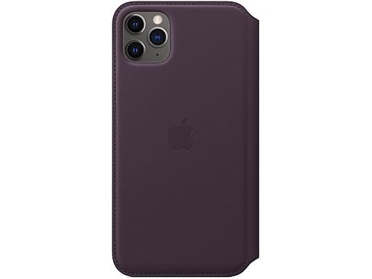 Apple Leather Folio Mx092Zm/A Aubergine Original Seal Kryt iPhone 11 Pro Max