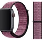 Apple Nike Sport Loop In Desert Sand/Bright Green For SE/11/10/9/8/7/6/5/4/3/Ultra 1/2/3 (44/45/46/49mm) Cases Universal Size Original Seal Mwu52Zm/A
