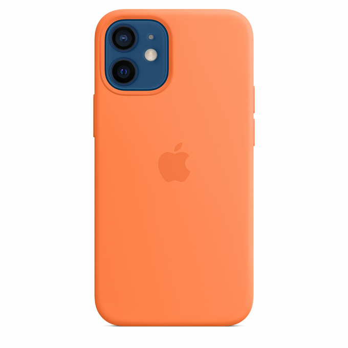 Apple Silicone Mhkn3Zm/A Kumquat Original Seal Kryt iPhone 12 Mini