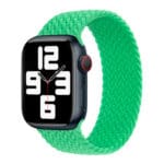 Apple Strap Apple Watch 3K435Zm/A Braided Solo Loop SE/11/10/9/8/7/6/5/4/3 (42/41/40/38mm) Size 4 Bright Green Original Seal