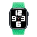 Apple Strap Apple Watch 3K435Zm/A Braided Solo Loop SE/11/10/9/8/7/6/5/4/3 (42/41/40/38mm) Size 8 Bright Green Original Seal