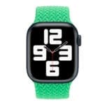 Apple Strap Apple Watch 3K435Zm/A Braided Solo Loop SE/11/10/9/8/7/6/5/4/3/Ultra 1/2/3 (44/45/46/49mm) Size 4 Bright Green Original Seal