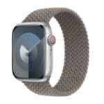 Apple Strap Apple Watch Braided Solo Loop SE/11/10/9/8/7/6/5/4/3/Ultra 1/2/3 (44/45/46/49mm) Size 4 Clay Original Seal