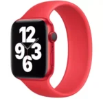 Apple Strap Apple Watch Solo Loop Mytn2Zm/A SE/11/10/9/8/7/6/5/4/3/Ultra 1/2/3 (44/45/46/49mm) Size 7 Red Original Seal