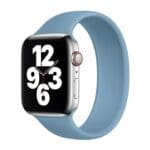 Apple Strap Apple Watch Solo Loop Myxe2Am/A SE/11/10/9/8/7/6/5/4/3/Ultra 1/2/3 (44/45/46/49mm) Size 5 Northrn Blue Original Seal