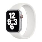 Apple Strap Solo Silicone Strap For Apple Watch SE/11/10/9/8/7/6/5/4/3 (42/41/40/38mm) Size 7 White Original Seal