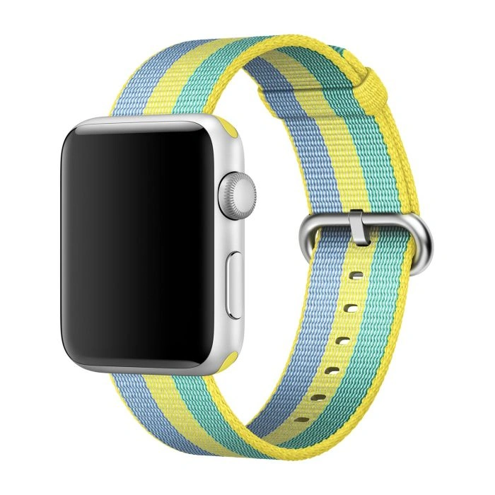 Apple Woven Nylon Apple Watch Mpw62Zm/A SE/11/10/9/8/7/6/5/4/3/Ultra 1/2/3 (44/45/46/49mm) Pollen Original Seal