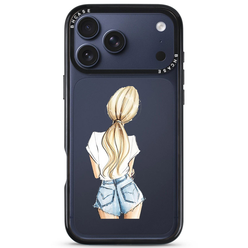 Blonde Back Girl Kryt iPhone 17 Pro