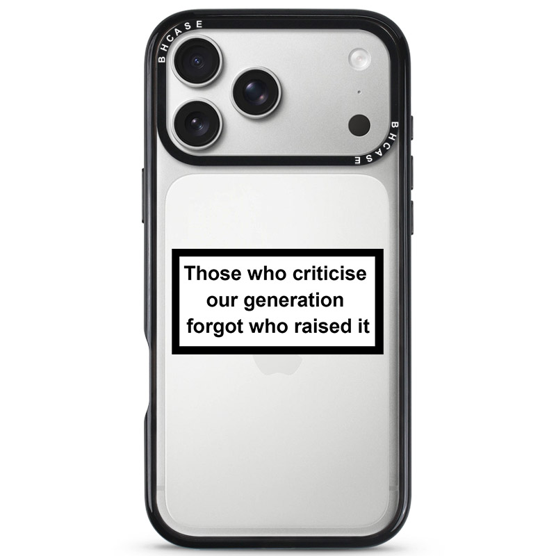 Criticise Generation Kryt iPhone 17 Pro