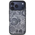 Flower Pattern Kryt iPhone 17 Pro