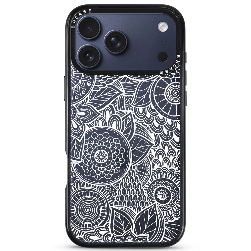 Flower Pattern Kryt iPhone 17 Pro