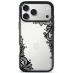 Flowers Black Kryt iPhone 17 Pro