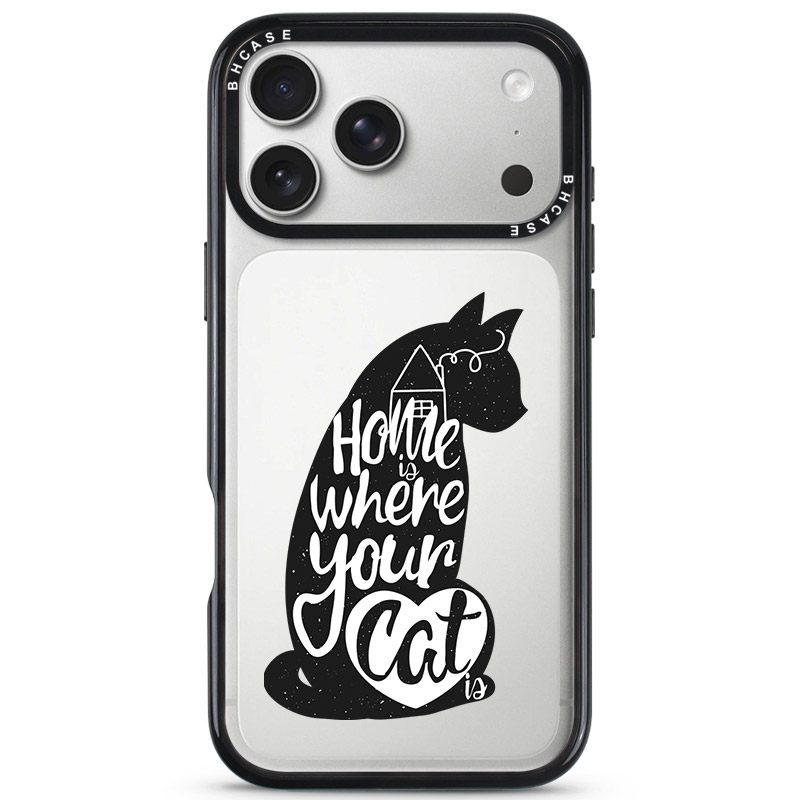 Home Is Where Your Cat Is Kryt iPhone 17 Pro
