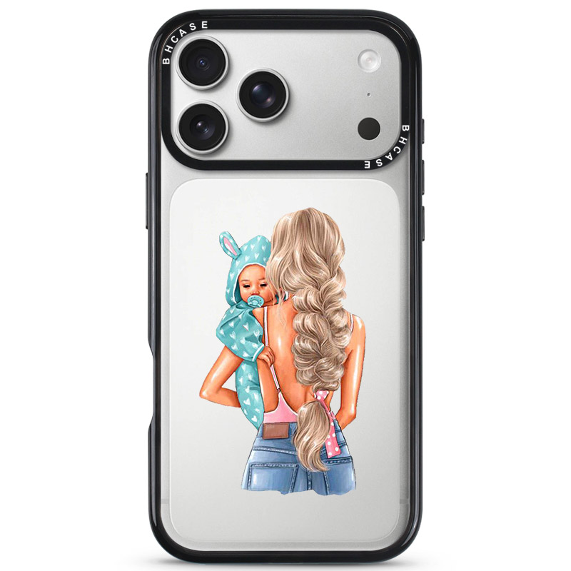 Mother Blonde With Boy Kryt iPhone 17 Pro