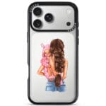 Mother Brunette With Girl Kryt iPhone 17 Pro