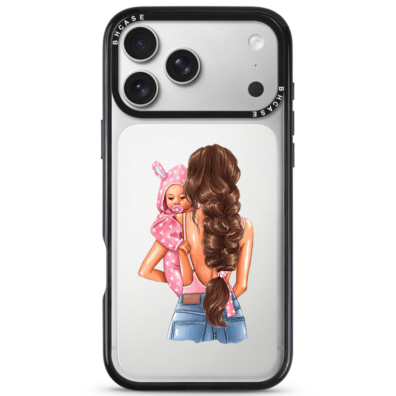 Mother Brunette With Girl Kryt iPhone 17 Pro