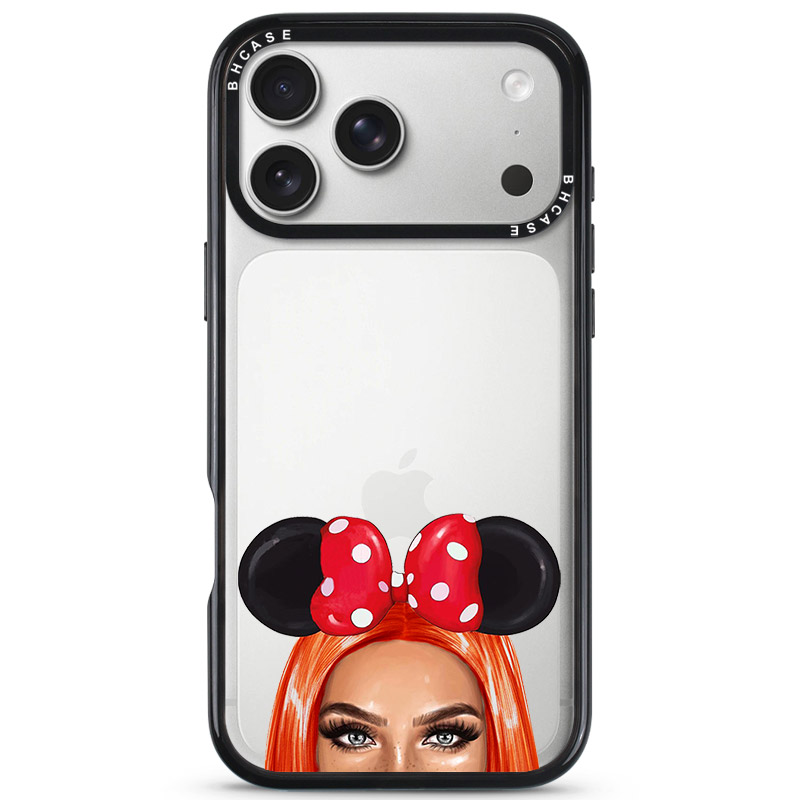 Redhead Girl With Ribbon Kryt iPhone 17 Pro