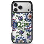 Vintage Floral Kryt iPhone 17 Pro