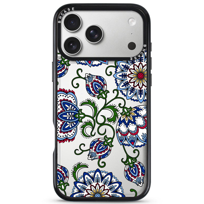 Vintage Floral Kryt iPhone 17 Pro