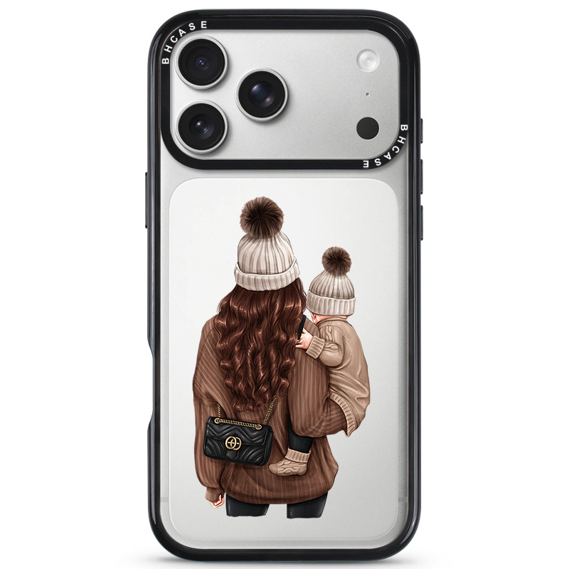 Warm Wishes Mom Brown Hair Kryt iPhone 17 Pro