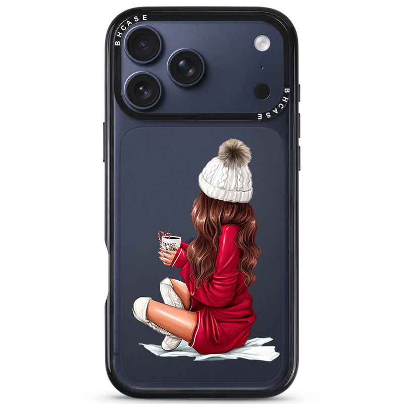 Winter Chill Brown Hair Kryt iPhone 17 Pro