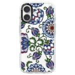 Vintage Floral Kryt iPhone 16 - Obrázek 2