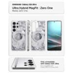 Spigen Ultra Hybrid Mag MagSafe Galaxy S 26 Ultra Zero One White Kryt