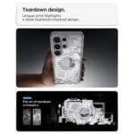 Spigen Ultra Hybrid Mag MagSafe Galaxy S 26 Ultra Zero One White Kryt