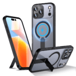 Hybrid Armor X With MagSafe Compatible Stand Black Kryt iPhone 17 Pro