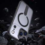 Hybrid Armor X With MagSafe Compatible Stand Black Kryt iPhone 17 Pro
