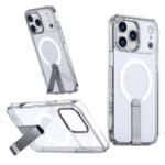 Hybrid Armor X With Stand , Compatible With MagSafe Transparent Kryt iPhone 17 Pro