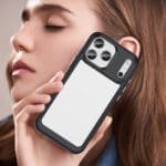Outer Space Black Transparent Kryt iPhone 17 Pro