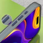 Magnetic Abrasive Compatible With MagSafe Matte Blue Kryt iPhone 17 Pro