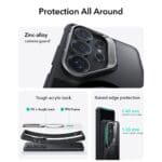 ESR Classic Hybrid Kickstand MagSafe Galaxy S 26 Ultra Clear / Black Kryt