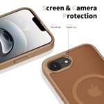 Tech-Protect Basicmag MagSafe iPhone 16e / 17 e Matte Brown Kryt